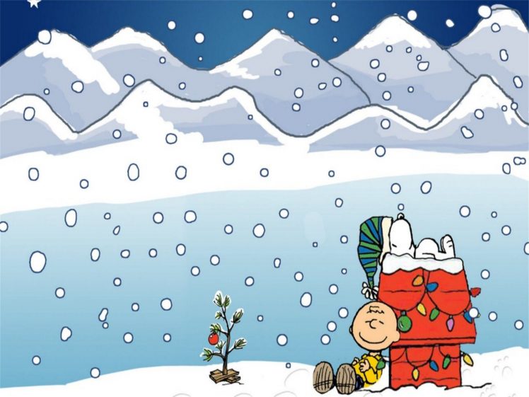 charlie, Brown, Peanuts, Comics, Christmas, Snoopy HD Wallpaper Desktop Background
