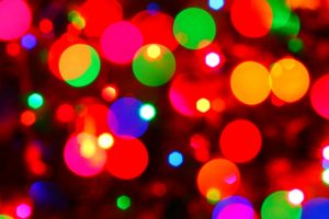 lights, Christmas, Bokeh