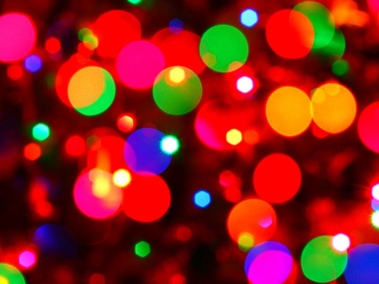 lights, Christmas, Bokeh HD Wallpaper Desktop Background