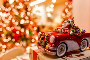new, Year, Christmas, Santa, Claus, Toy, New Year, Christmas, Holiday, Toy, Machine, Gift, Bokeh, Lights