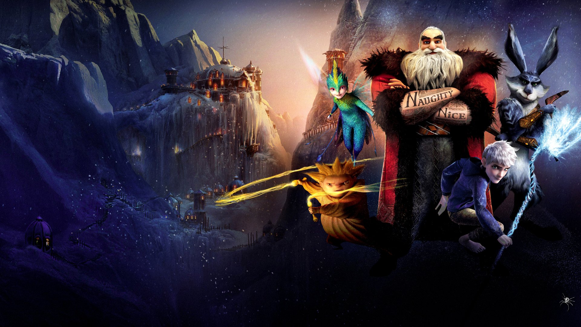 rise, Of, The, Guardians, Animation, Adventure, Family Wallpaper