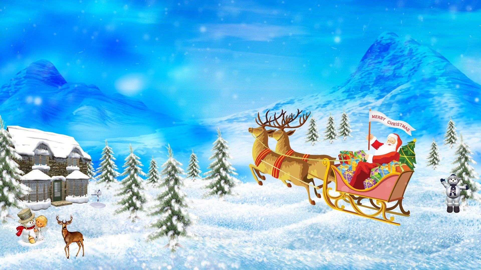 holidays, Christmas, Seasonal, Festive Wallpaper