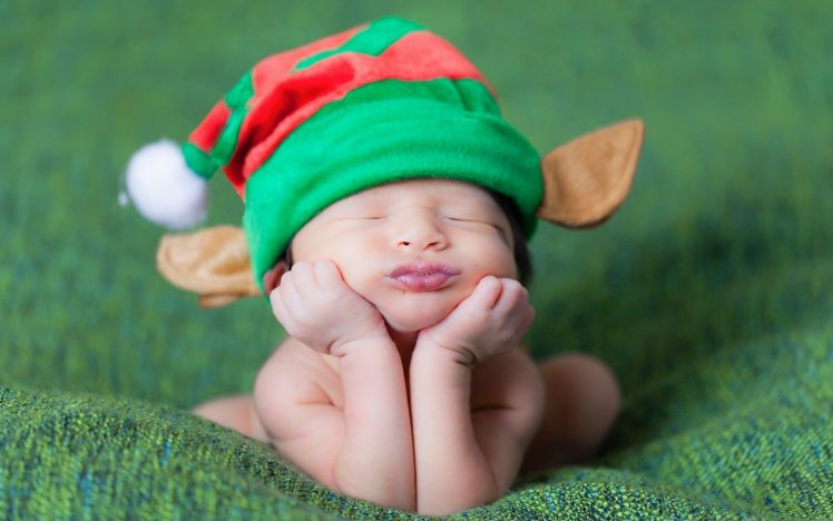 holidays, Christmas, Seasonal, Babies HD Wallpaper Desktop Background