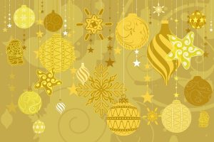 yellow, Christmas, Holidays, Decorations