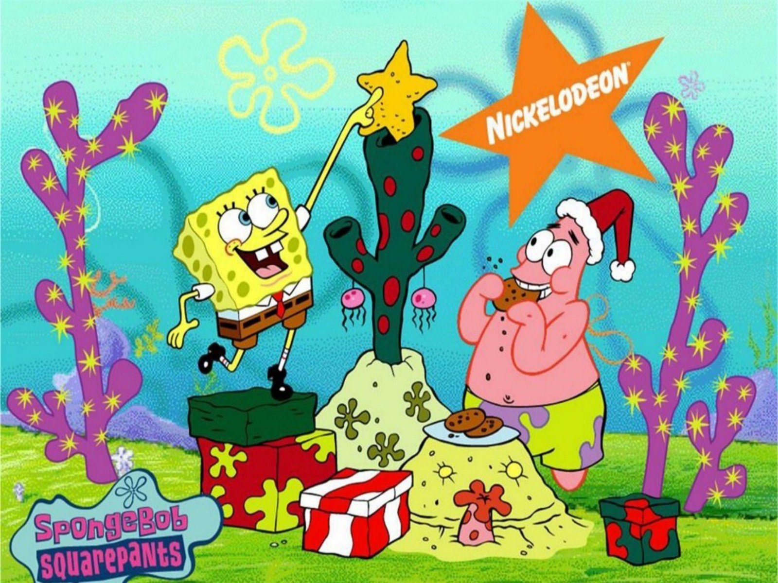 spongebob, Squarepants, Cartoon, Family, Animation Wallpaper