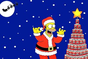 christmas, Holiday, Simpsons