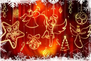 merry, Christmas, Holiday, Vacation, Gifts, Tree, Happy, Beautiful, Santa, Snowman, Lights