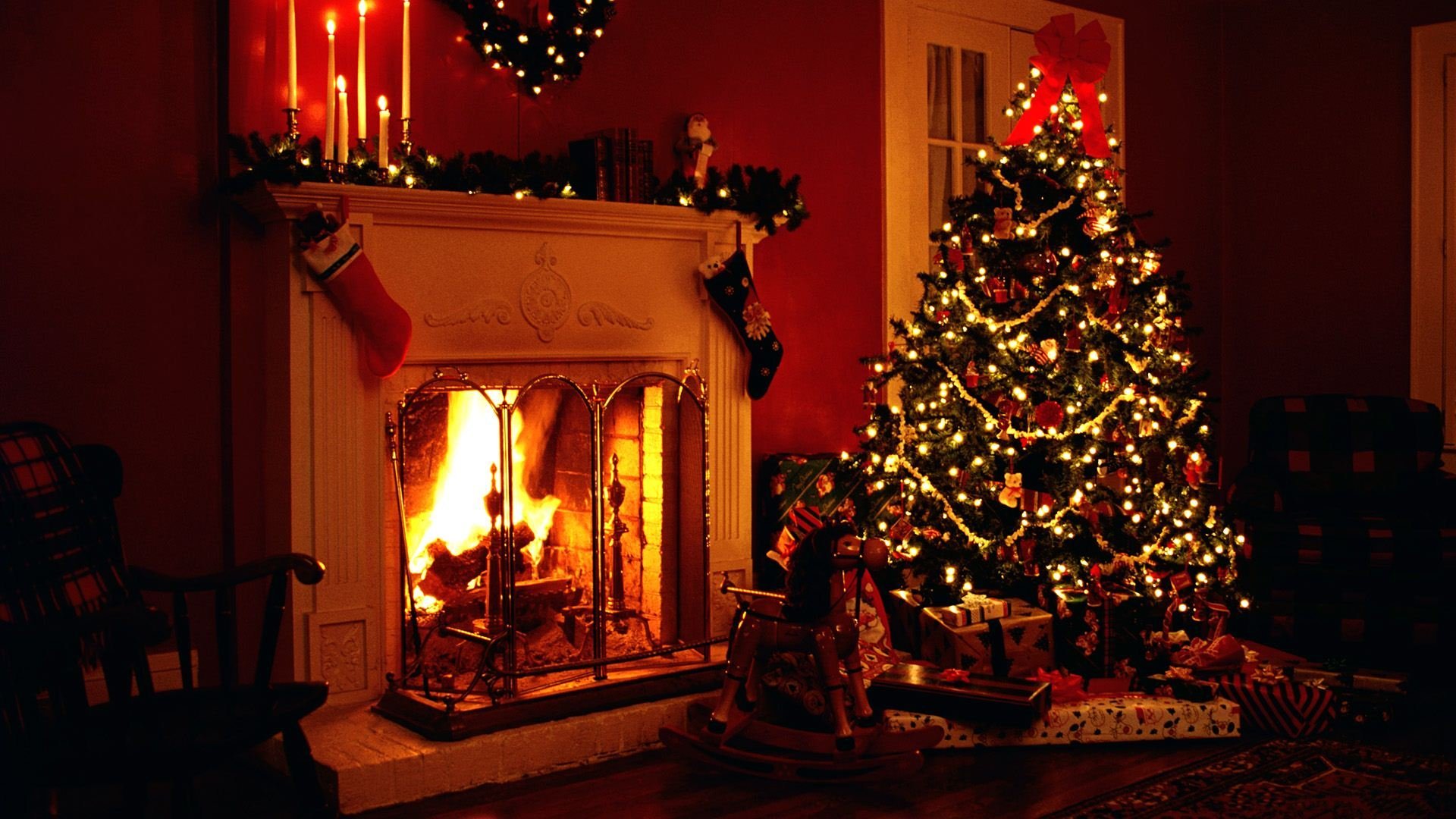 merry, Christmas, Holiday, Winter, Snow, Beautiful, Tree ...