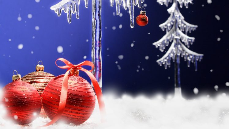merry, Christmas, Holiday, Winter, Snow, Beautiful, Tree, Gift, Santa ...