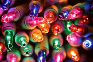 lights, Christmas, New, Year