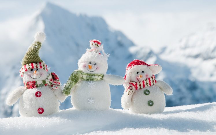 holiday,christmas, Snowman, Cute, Winter, Mood, Snow HD Wallpaper Desktop Background