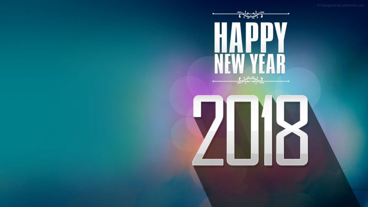 2018 Wallpaper, Happy New Year 2018, Happy New Year Wallpapers, Hd New Years Wallpapers, New Year, Santa HD Wallpaper Desktop Background