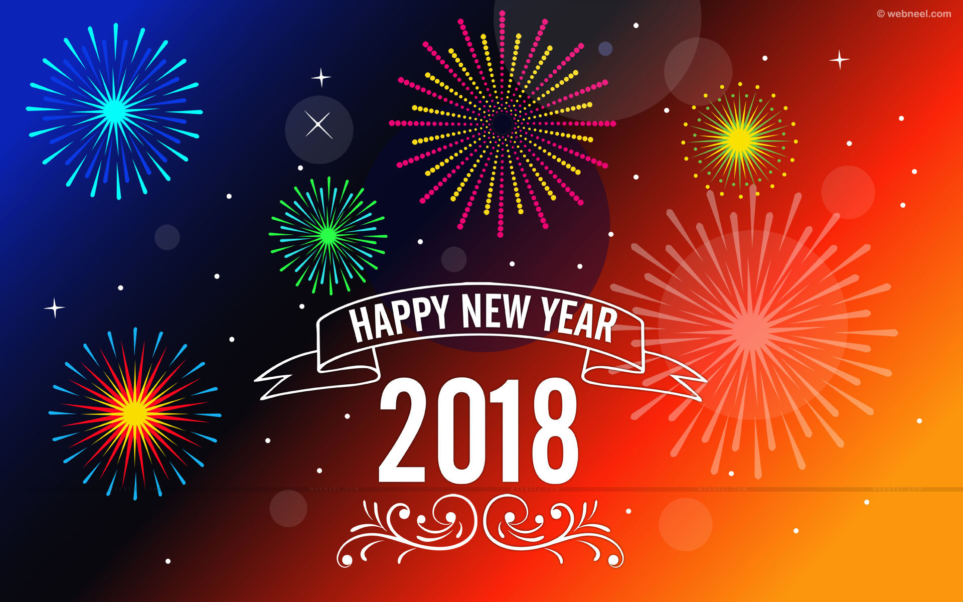 2018 Wallpaper, Happy New Year 2018, Happy New Year Wallpapers, Hd New Years Wallpapers, New Year, Santa Wallpaper