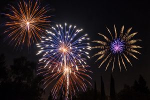 fireworks, Night, New Year, Fourth, 4th, July
