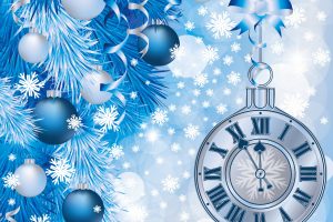 holidays, Christmas, New Year, Clock, Balls