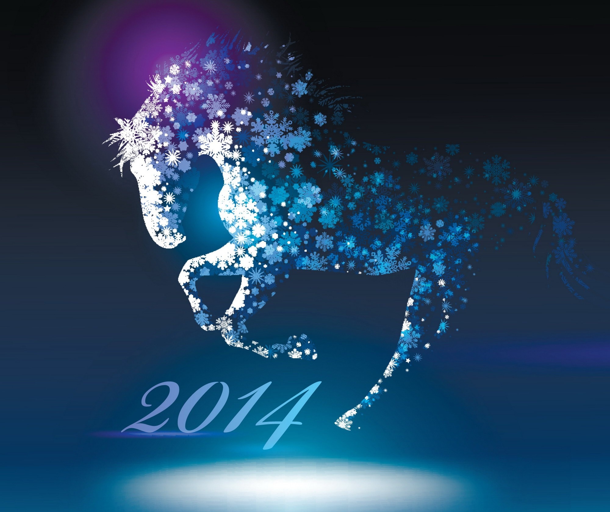 new Year, 2014, Year, Of, The, Horse Wallpaper