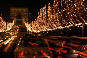 new Yearand039s, Eve, 2013, In, Paris, France, Arc, De, Triomphe, Avenue, Des, Champs elysees, Traffic, Roads, Timelapse, Lapse, Vehicles, Cars, Monument, Trees, Light, Night, Architecture, World, Buildings