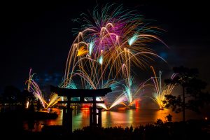 fireworks, Night, Timelapse, New Year, Asian, Oriental, Reflection, Sky, Color, Fire