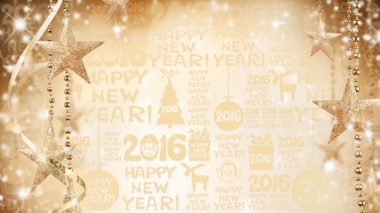 new Year, 2016 HD Wallpaper Desktop Background
