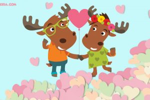 heart, Moose, Moosteria, Nature, Love