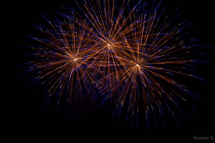 fireworks, Night HD Wallpaper Desktop Background