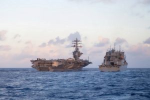 USS Nimitz, Malabar Exercise 2017