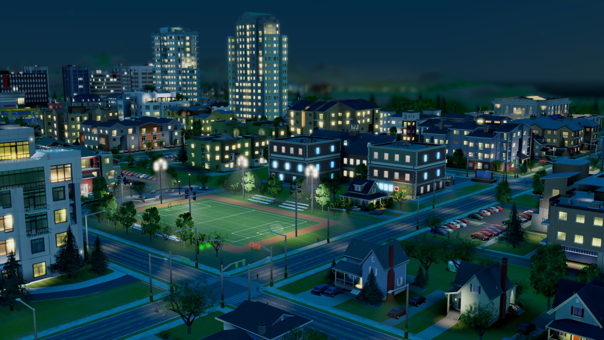 SimCity, Building Wallpaper