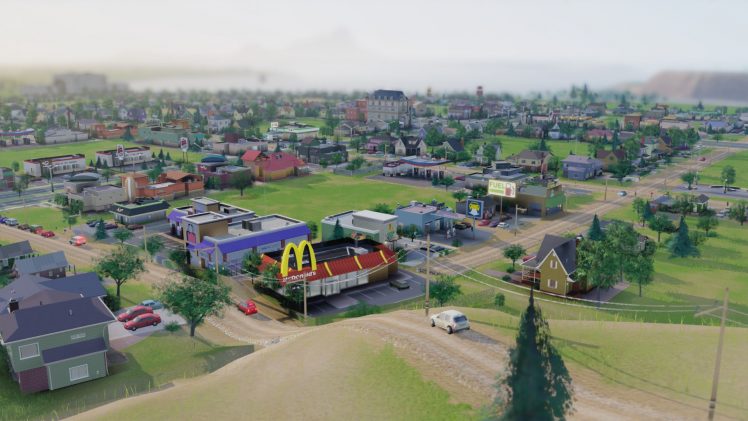 SimCity, Building, McDonald&039;s HD Wallpaper Desktop Background