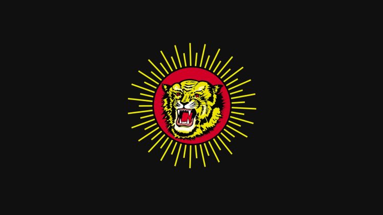 Naam Tamilar, NTK, Tiger, Flag, Tamil nadu HD Wallpaper Desktop Background