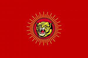 Naam Tamilar, NTK, Tiger, Flag, Tamil