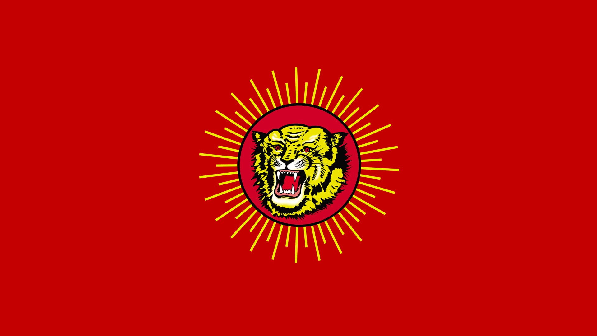 Naam Tamilar, NTK, Tiger, Flag, Tamil Wallpaper
