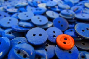 buttons, Blue, Orange, Abstrat bobbles