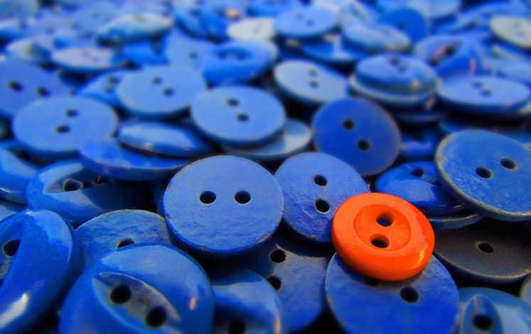 buttons, Blue, Orange, Abstrat bobbles HD Wallpaper Desktop Background
