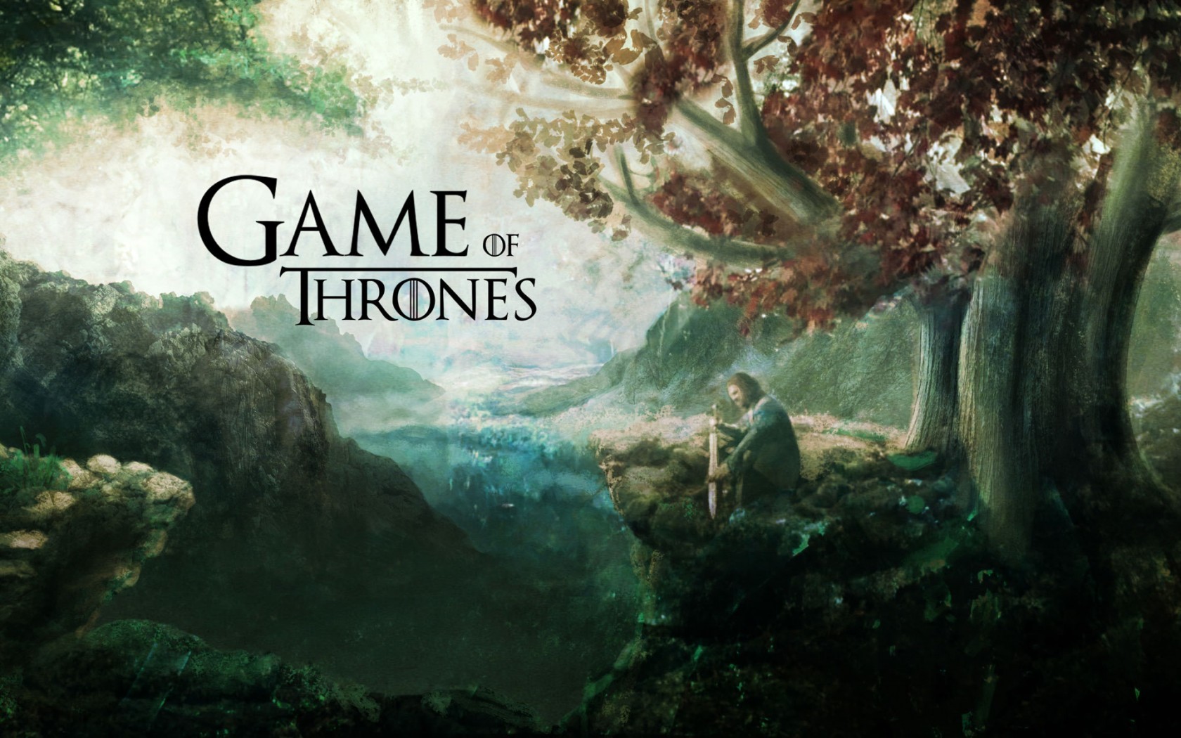 Ned Stark, Digital art, Game of Thrones Wallpaper