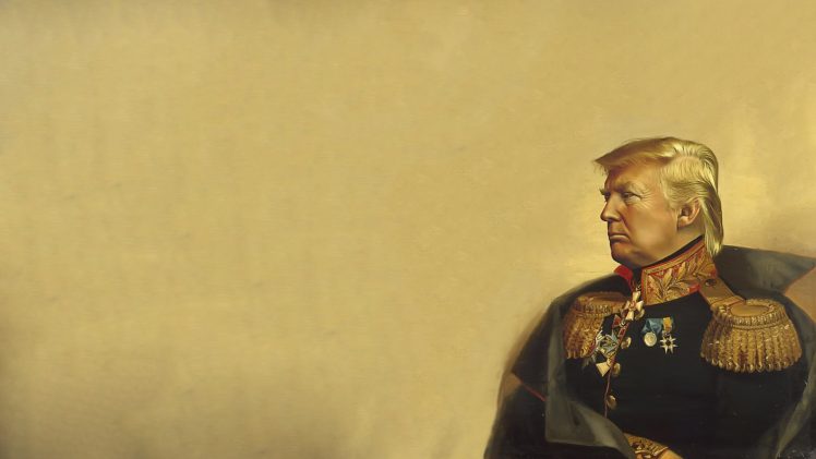 Donald Trump, Presidents, Politics, Colonel suit HD Wallpaper Desktop Background