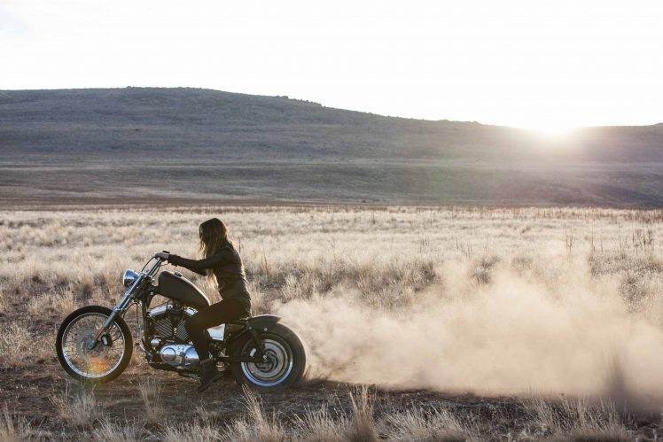 motorcycle, Landscape, Desert HD Wallpaper Desktop Background