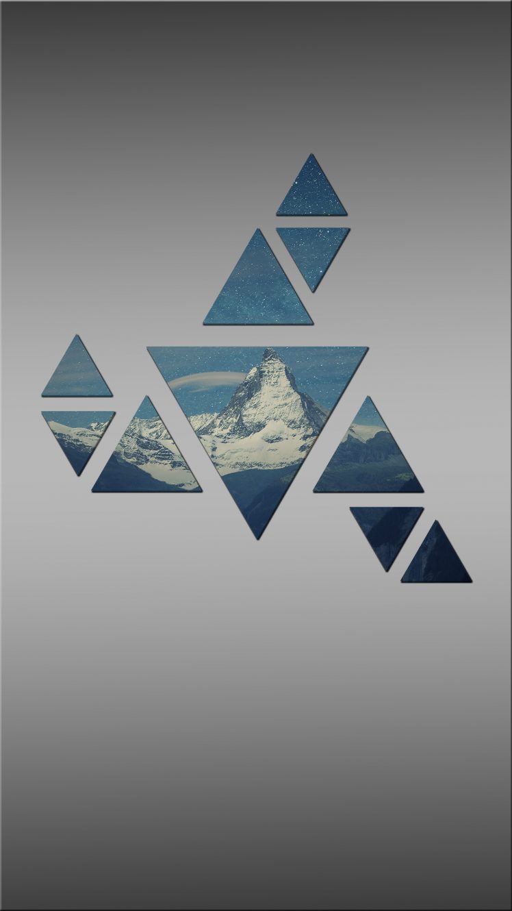 mountains, Portrait display HD Wallpaper Desktop Background
