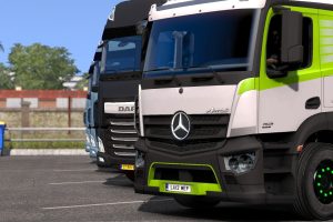 trucks, Mercedes Benz, Euro Truck Simulator 2