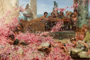 Lawrence Alma Tadema, Classic art, Ancient Rome, Rose