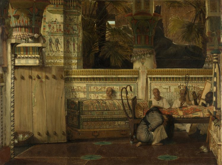 Lawrence Alma Tadema, Classic art, Egypt HD Wallpaper Desktop Background