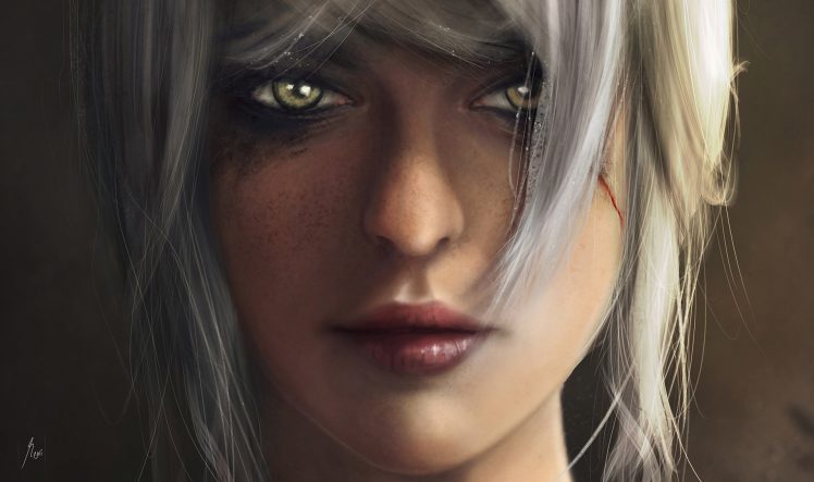 Cirilla Fiona Elen Riannon, The Witcher 3: Wild Hunt, Fantasy girl, Fantasy art, The Witcher HD Wallpaper Desktop Background