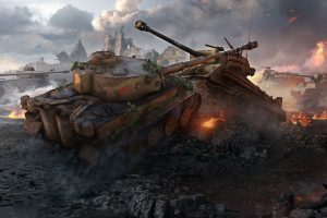 World of Tanks, Video games, Tiger 131, M4 Sherman Fury