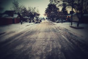 cityscape, Street, City, Ice, Road, Snow, Winter, Trees