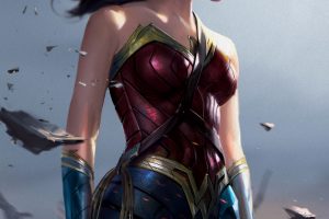 Wonder Woman, Magic, Fantasy art