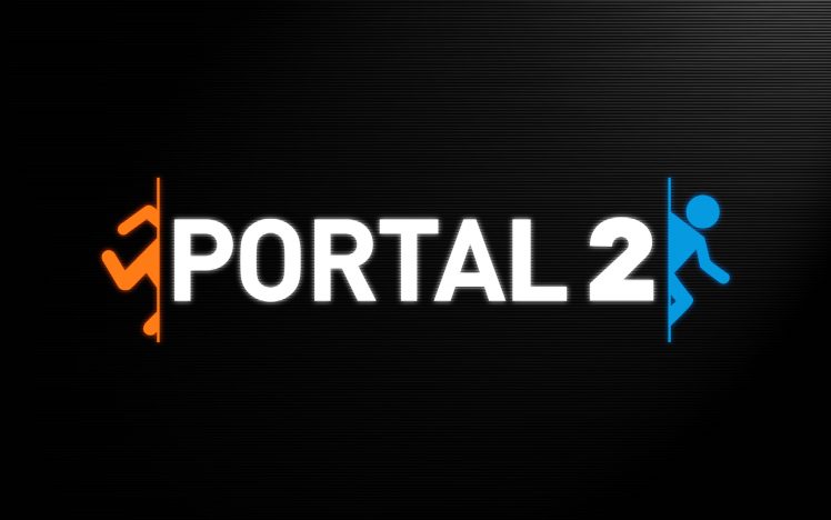 Portal (game), Portal 2, Video games, Logo HD Wallpaper Desktop Background