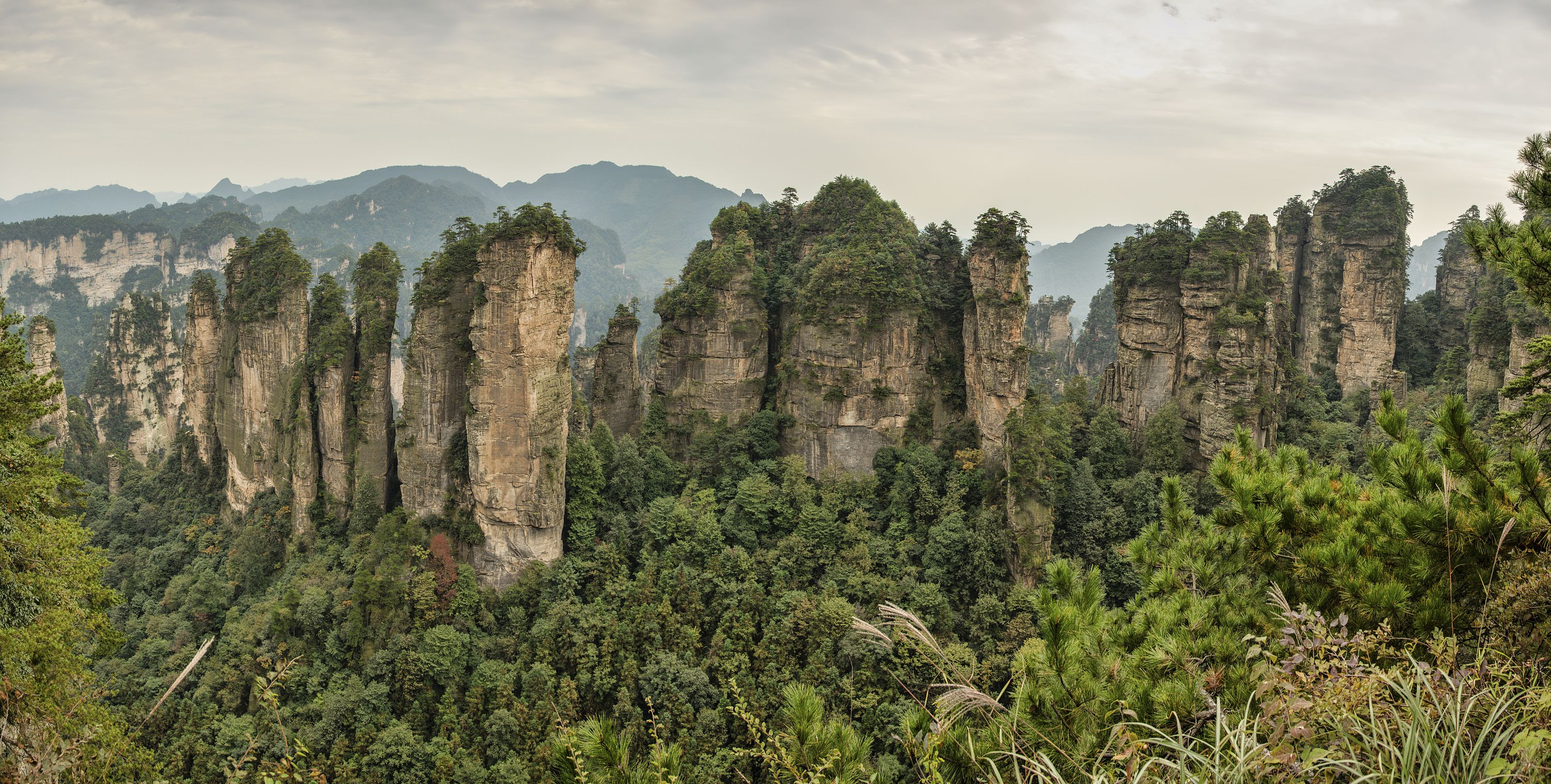 landscape, Rock formation, China Wallpaper