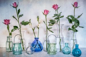 still life, Vases, Flowers