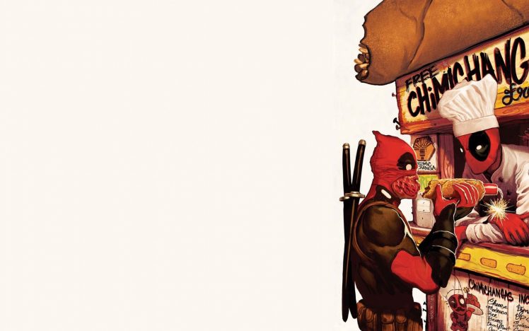Deadpool, Chimichanga HD Wallpaper Desktop Background