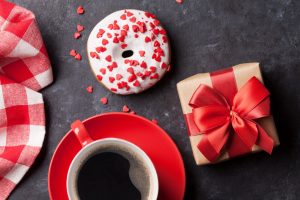 still life, Donut, Coffee, Presents, Cup