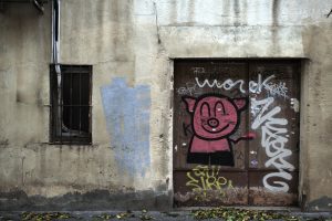 street, Abandoned, Door, Barcelona